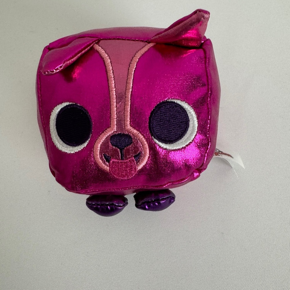 Pet Simulator X Series 1 Mystery Treasure Plush Dark Matter Metallic Cooper Dog